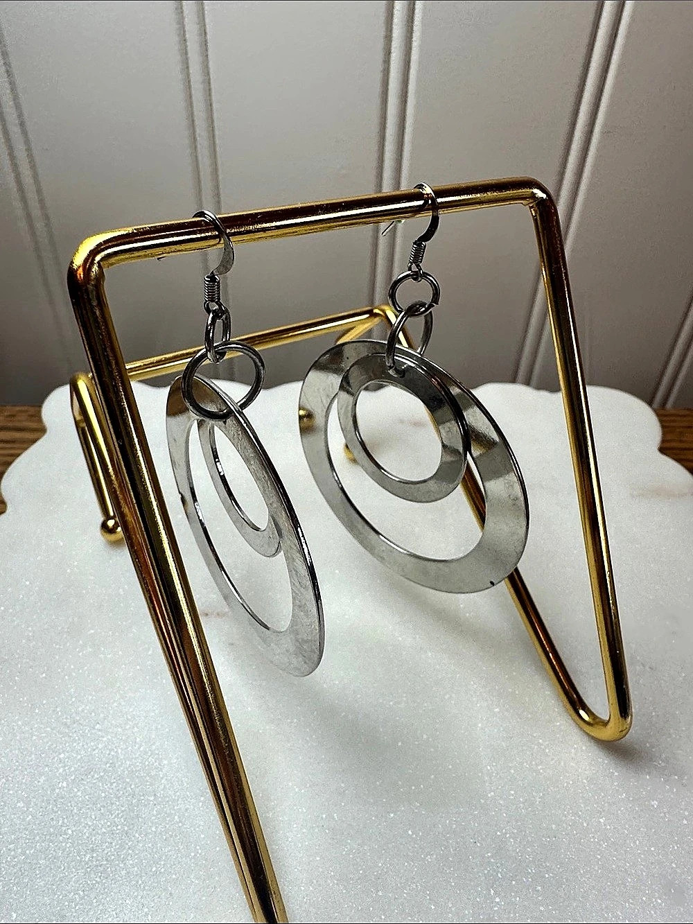 Silver Hoop Earrings